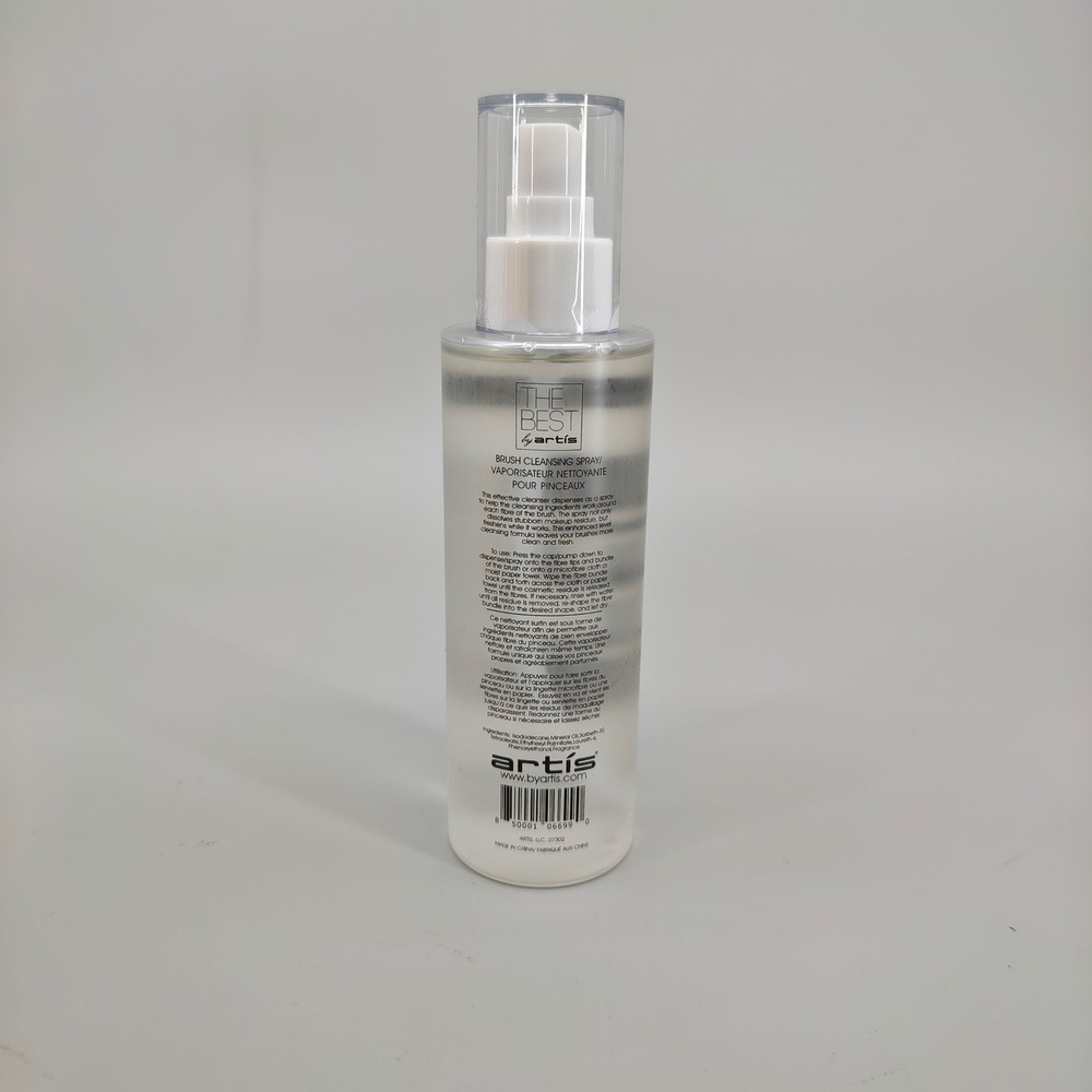 Artis Brush Cleansing Spray 200ml 6.7oz Makeup Residue Remover New - Picture 4 of 5